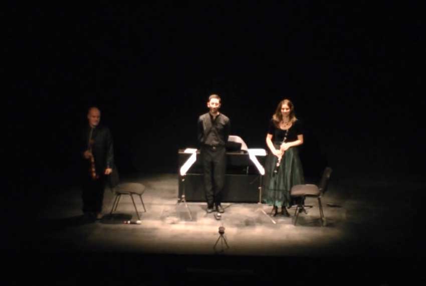 Trío Contrastes, Música de compositores españoles del XIX, concierto didáctico en el Teatro Liceo. 10/03/2011